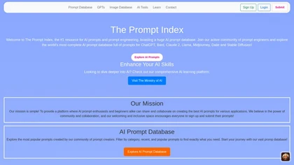 The Prompt Index